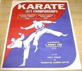 1971 Karate Championships Program